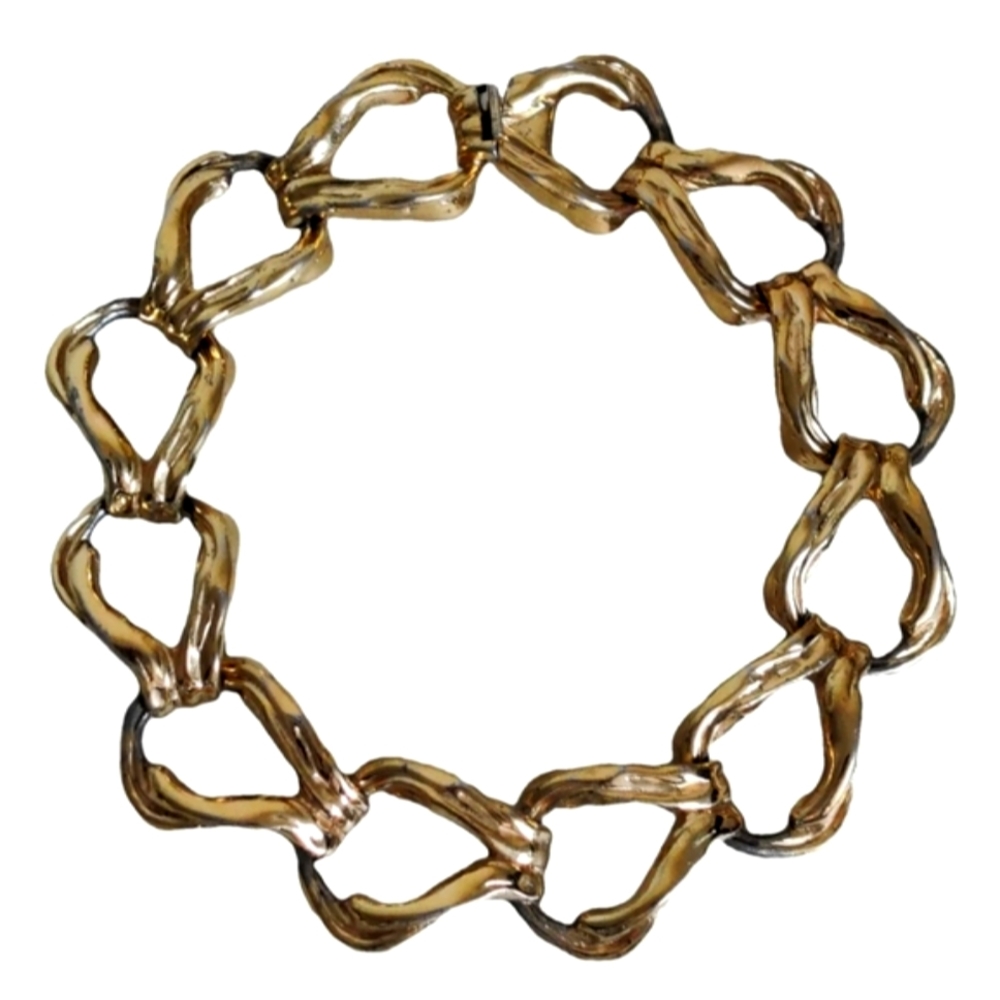 Signed CINER Massive Chunky Link Necklace